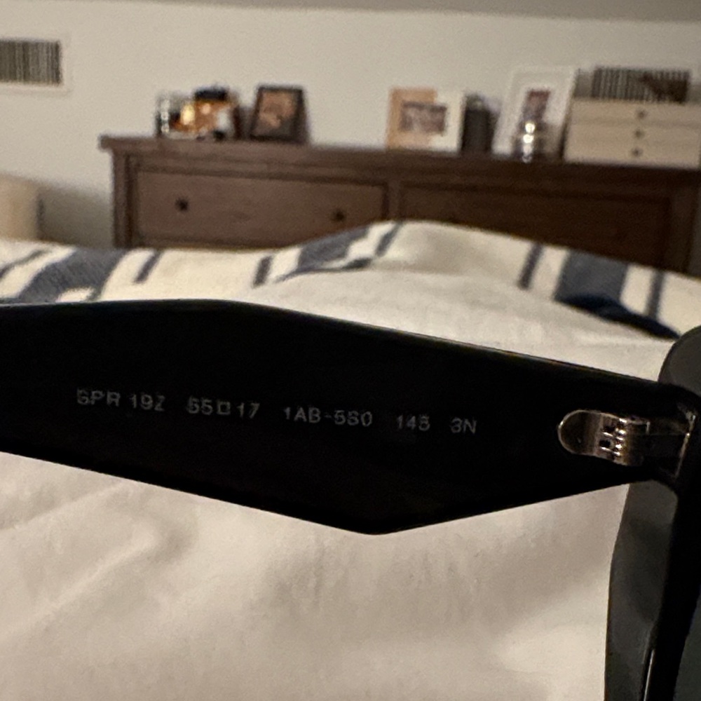 Prada 19Z Black Sunglasses - Picture 7 of 8